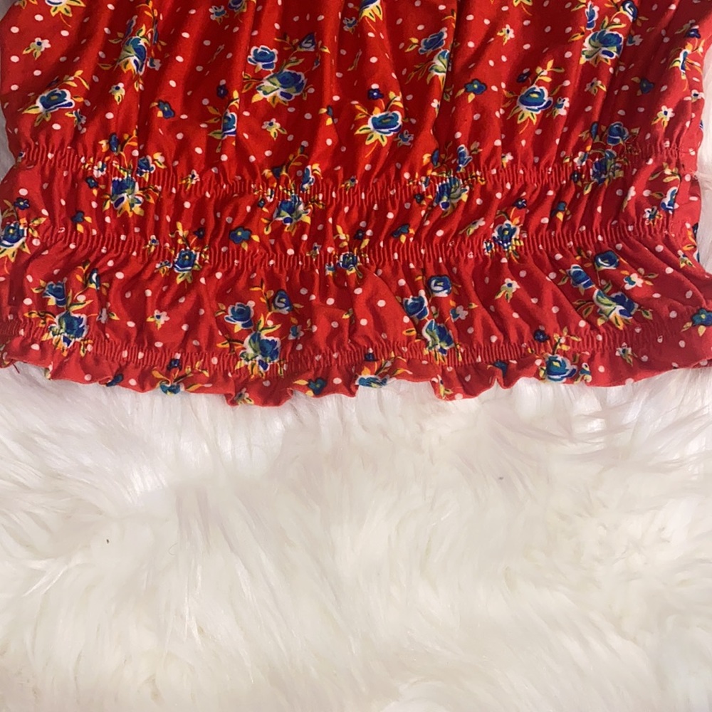 Flirty off-shoulder floral top - Picture 3 of 4